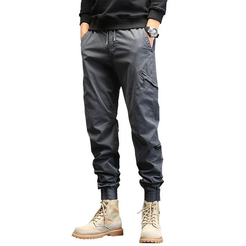 Antoine™ - Pantaloni Cargo Multi-Tasche in Spandex