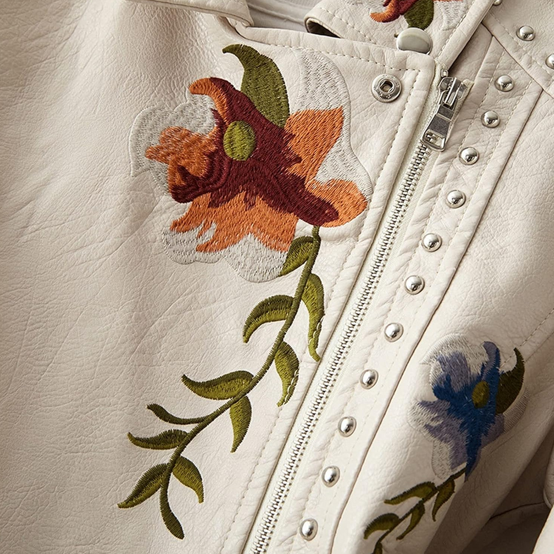 Ivy - Veste en faux cuir élégante et confortable pour femmes