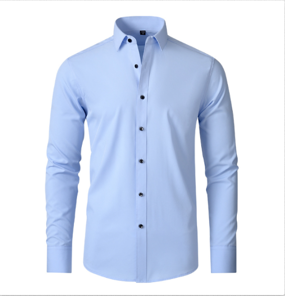 Chemise homme en coton et élasthanne, stretch et ne se froisse pas, été 2026