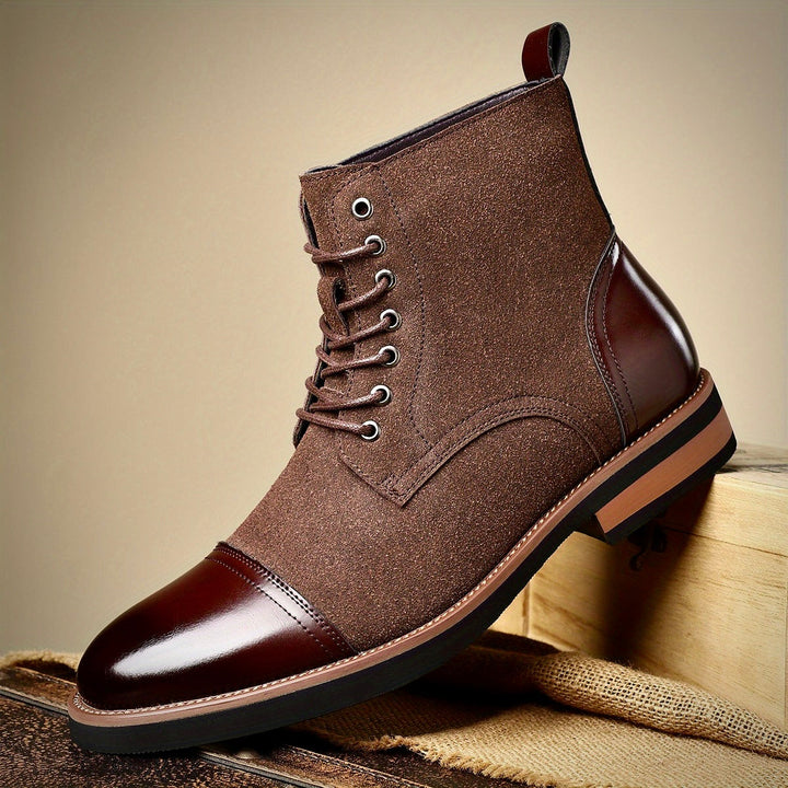 Blaze | Premium Oxford Leather Boots for Timeless Style