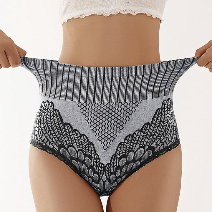Culotte modellante donna vita alta scolpente in nylon invisibile per l'estate