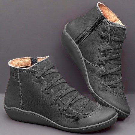 Alice™ - Scarpe Ortopediche in Pelle Confortevole