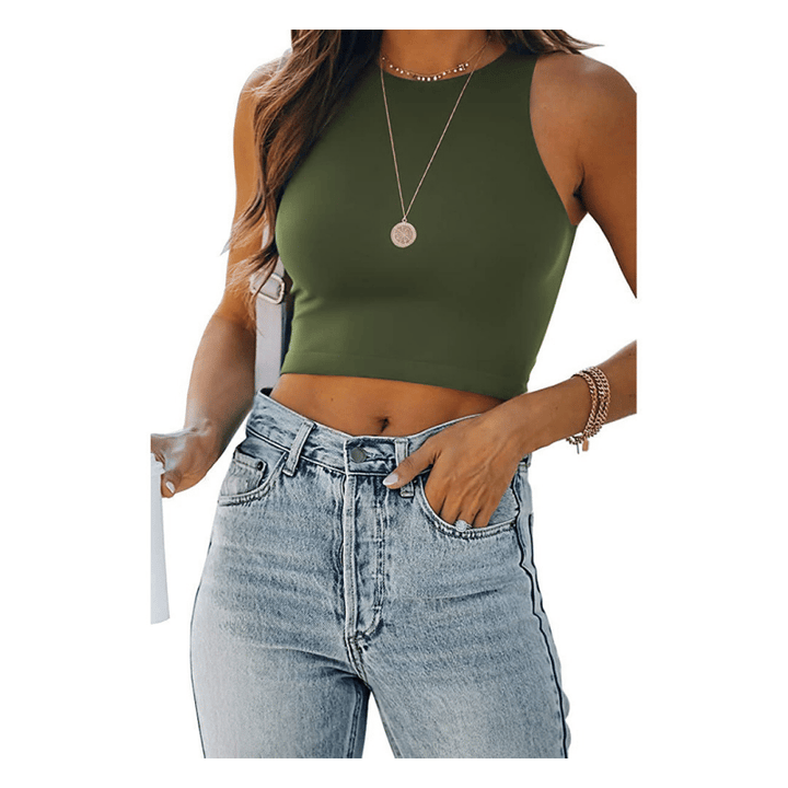 Emily - Top scollato sulla schiena chic ed elegante per donne