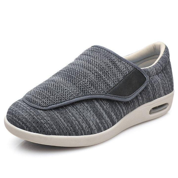 Chaussures larges en mesh respirant pour l'été, réglables, avec semelles en mousse à mémoire de forme