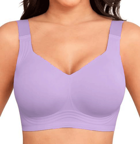 Soutien-gorge push-up sans couture en gel, en polyamide et élasthanne, sans armature, été