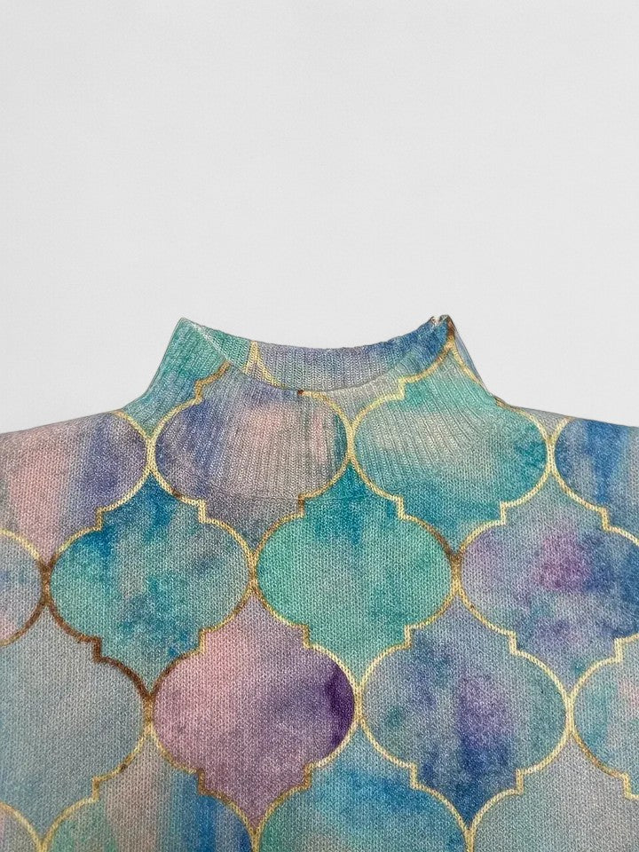 Pull en maille doux pour femme, idéal pour l’automne et les tenues quotidiennes