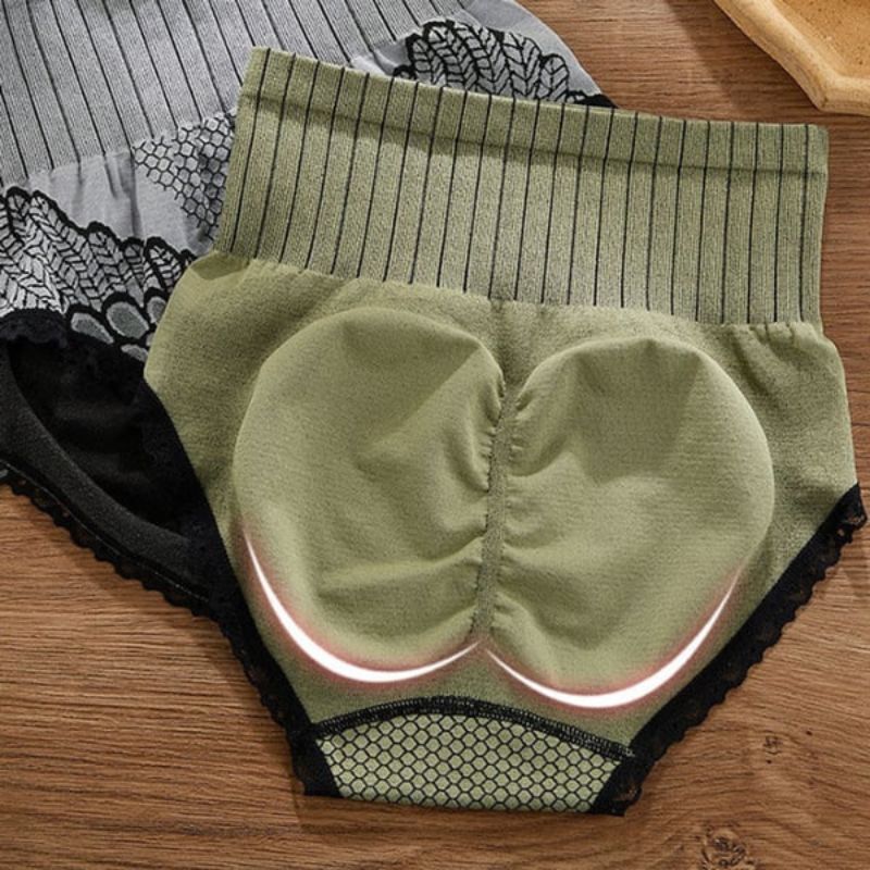 Culotte modellante donna vita alta scolpente in nylon invisibile per l'estate