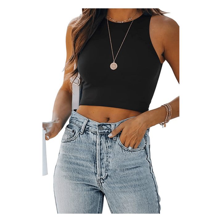Emily - Top scollato sulla schiena chic ed elegante per donne