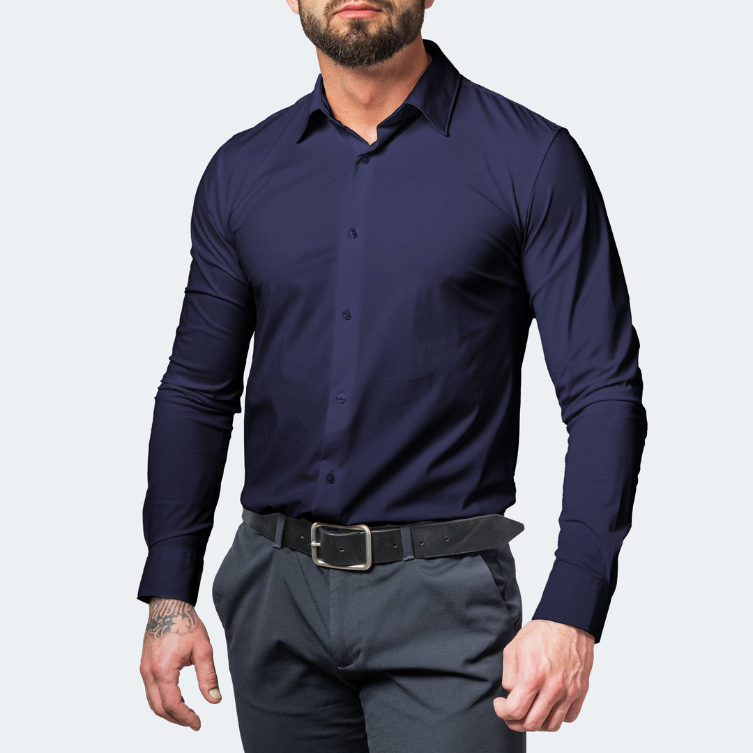 Chemise homme en coton et élasthanne, stretch et ne se froisse pas, été 2026