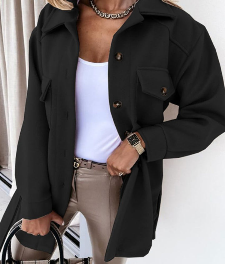 Amber - Elegant Spring Coat for the Fashion-Conscious Woman