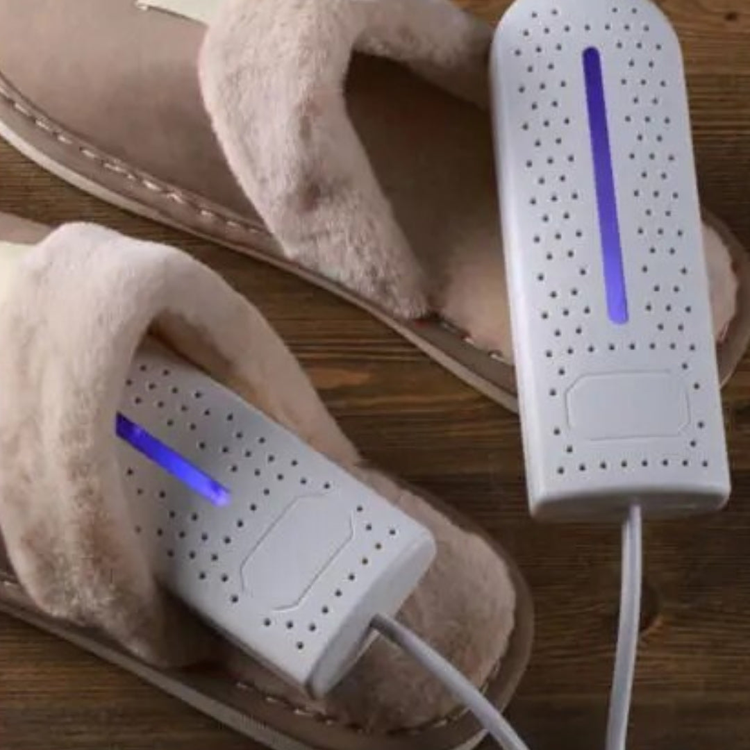 Sèche-chaussures portable avec lampe UV et stérilisation pour chaussures mouillées