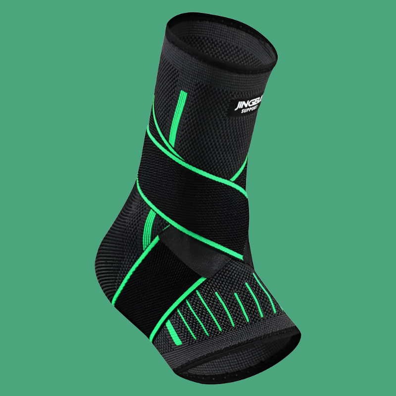 Bande de compression stabilisante pour la cheville, réglable, pour le sport et l'usage quotidien