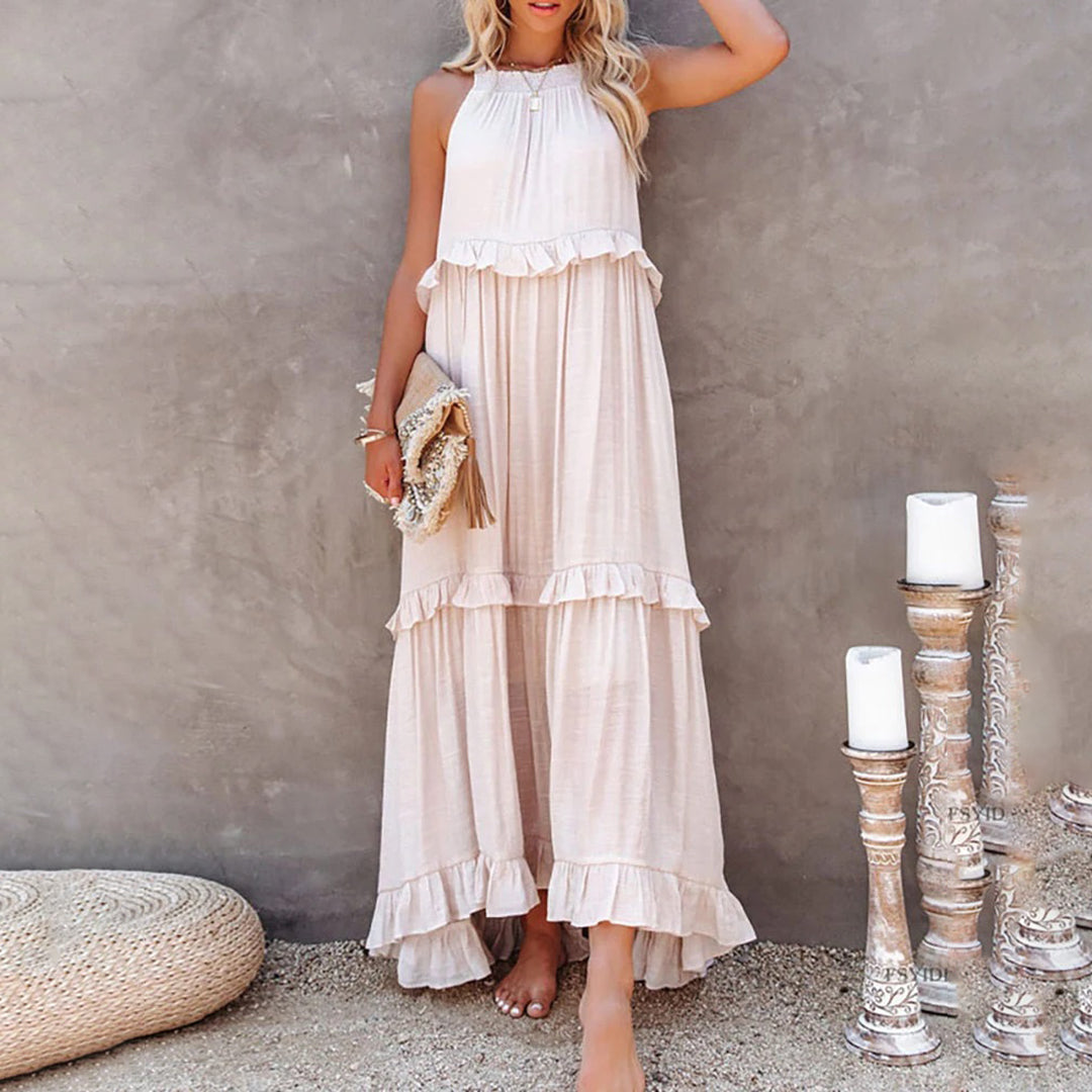ABELLA - Elegant Long Dress for a Feminine Look