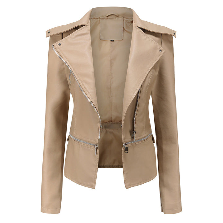 ALOJZIJA - Stylish Leather Jacket for a Timeless Look