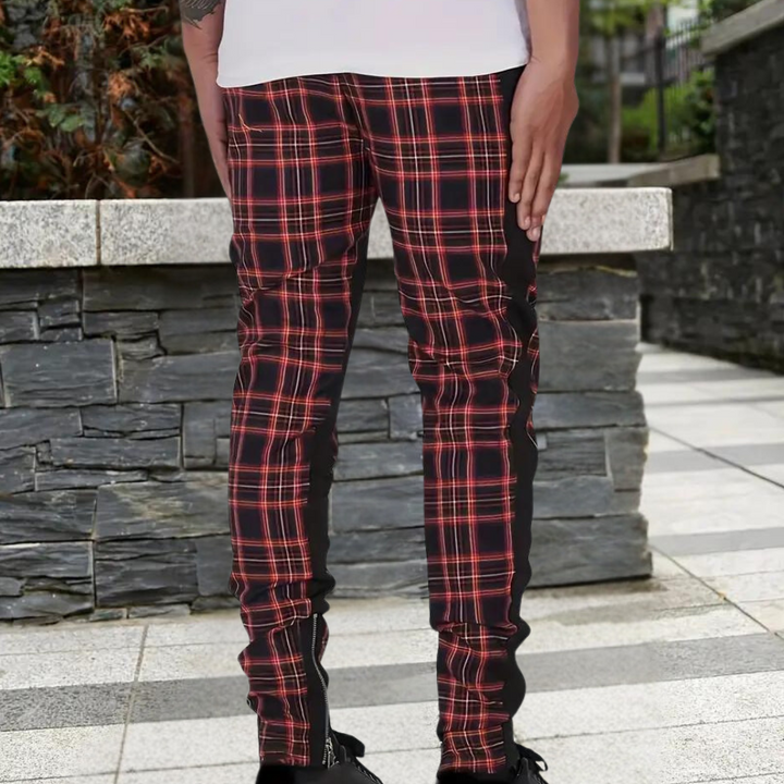 ALOIS - Pantaloni a quadri eleganti per l'uomo moderno