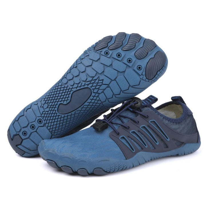 Chaussures barefoot en cuir à l'avant-pied large et semelle fine été 2026