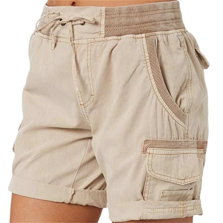 EMERSYN women's trendy short cargo for comfort and style