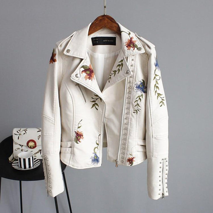 ALISON - Women's floral print jacket for a refreshing look