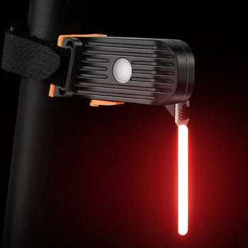 Feu arrière rechargeable pour vélo avec éclairage LED USB et plusieurs modes d'éclairage