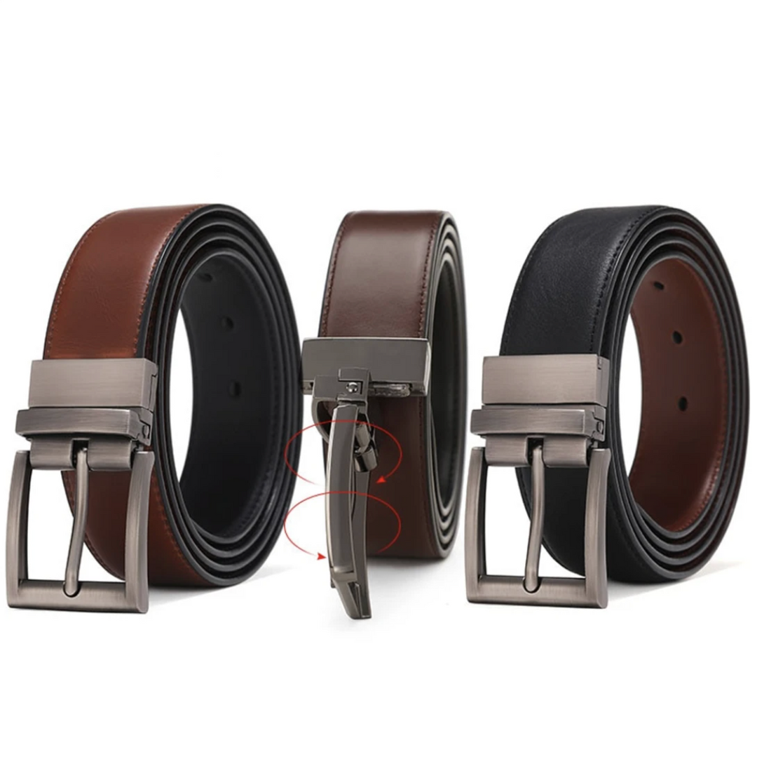 James - Ceinture en cuir intemporelle pour l'homme soucieux de son style