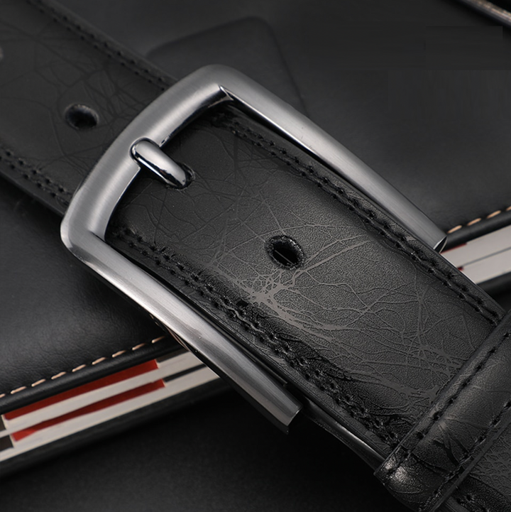 Ethan - Ceinture en cuir élégante pour l'homme moderne
