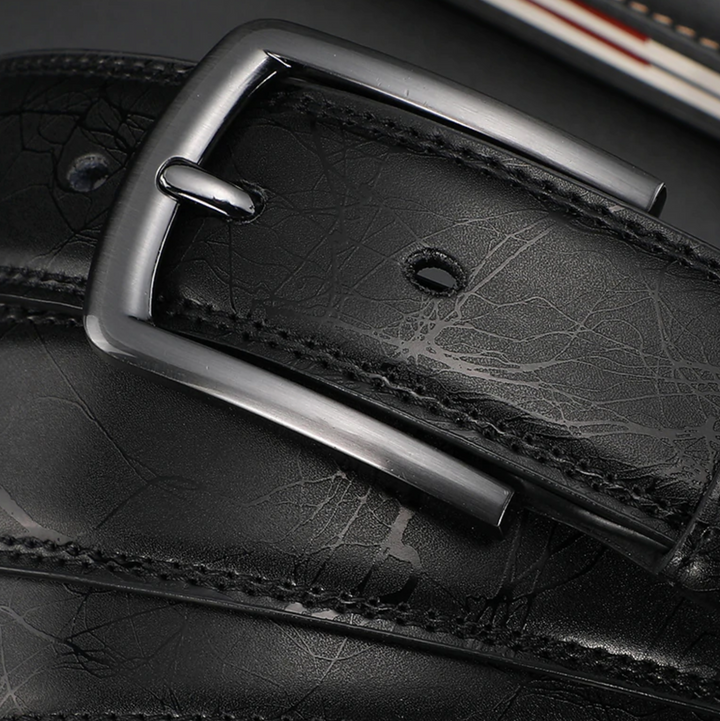 Ethan - Ceinture en cuir élégante pour l'homme moderne