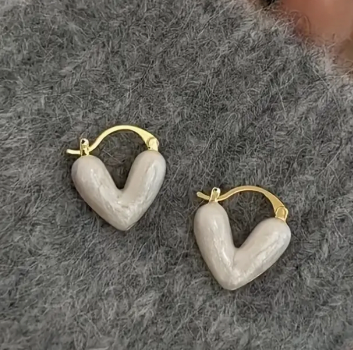 Harley - Incantevoli orecchini a forma di cuore per donne eleganti