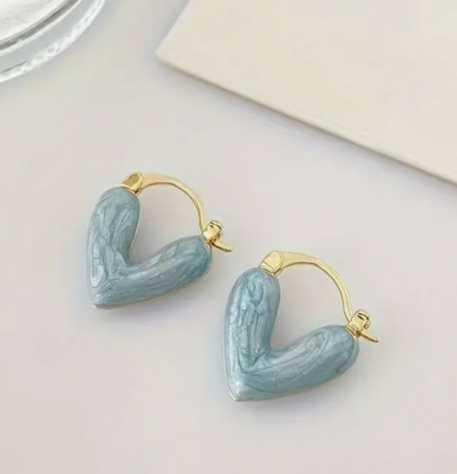 Harley - Incantevoli orecchini a forma di cuore per donne eleganti