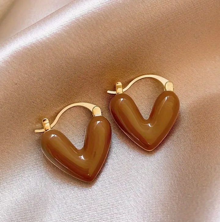 Harley - Incantevoli orecchini a forma di cuore per donne eleganti