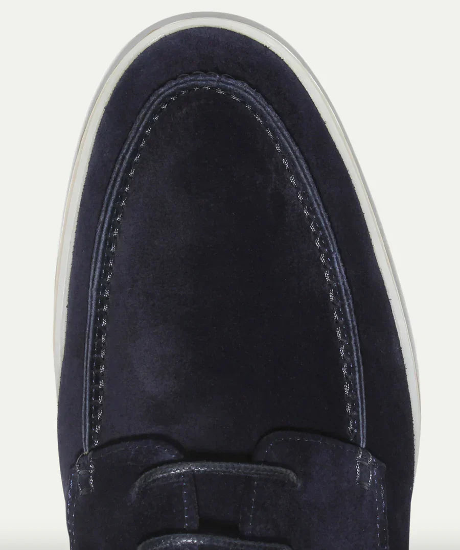 Mocassins en cuir pour homme de luxe à lacets élégants été 2026