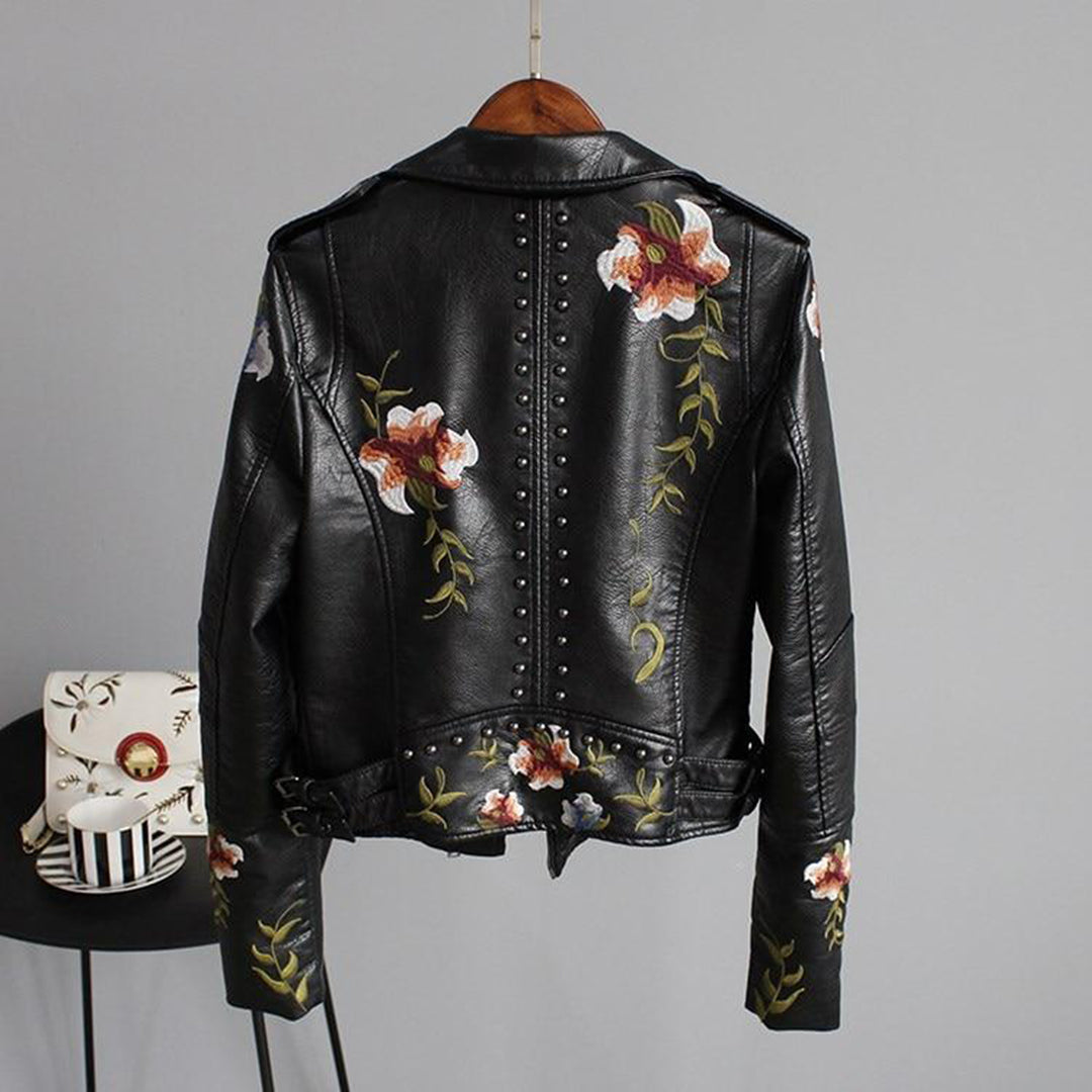 ALISON - Women's floral print jacket for a refreshing look