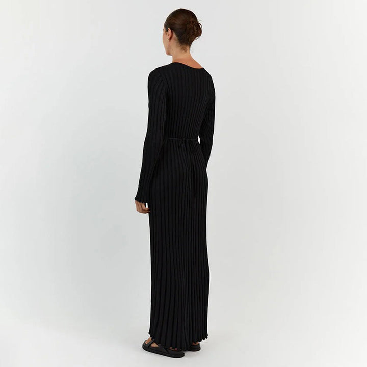 ABIGAIL - Abito lungo elegante in maglia