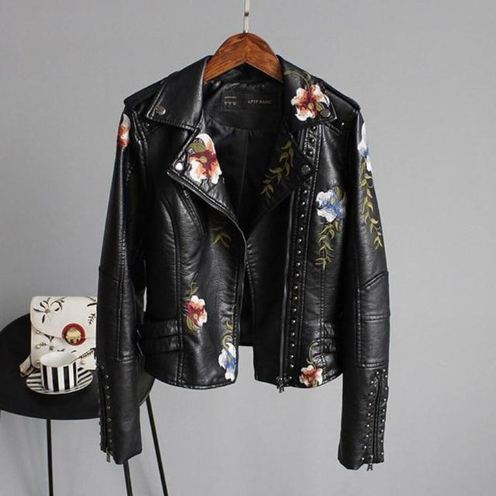 ALISON - Women's floral print jacket for a refreshing look