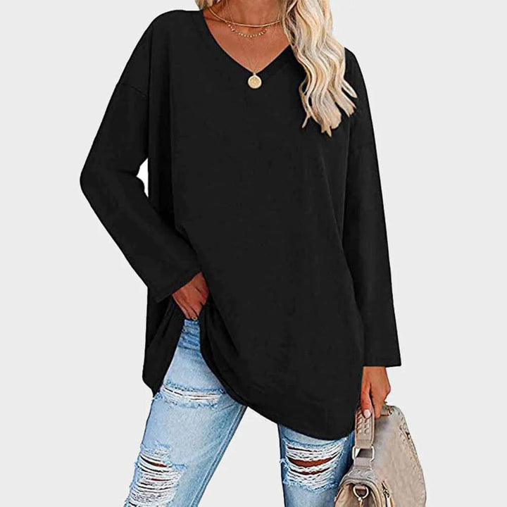 EMILIA - Exkluzivní halenka s dlouhými rukávy pro luxusní outfit