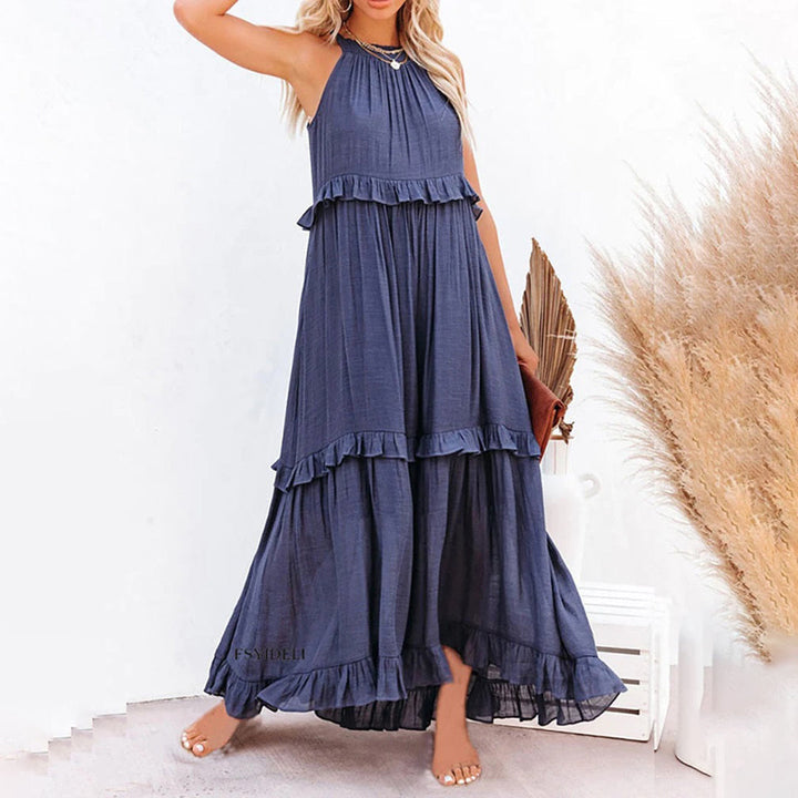 ABELLA - Elegant Long Dress for a Feminine Look