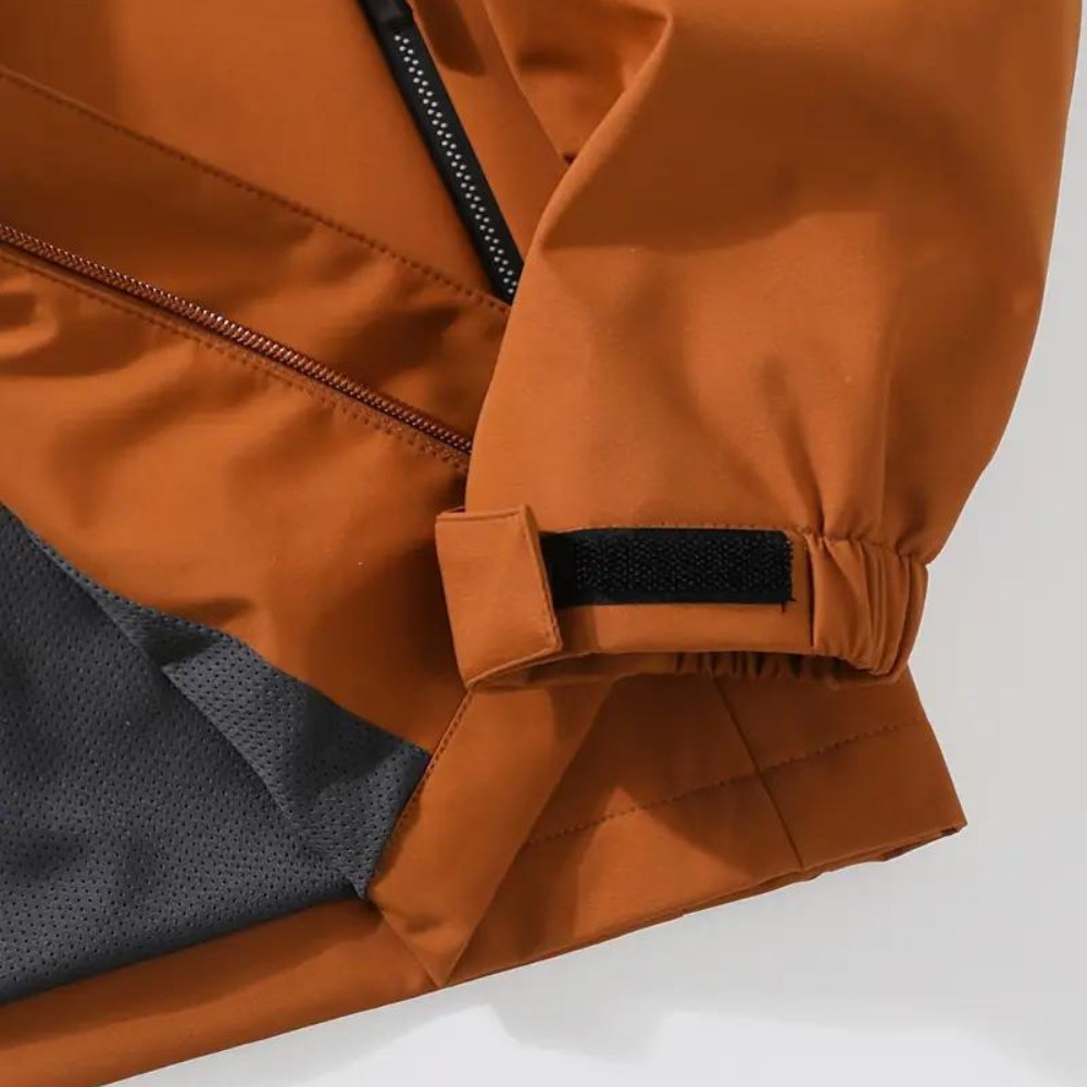 NIKOLAI - Chaqueta impermeable con capucha desmontable
