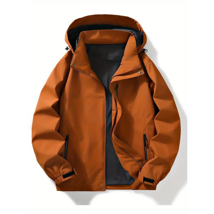 NIKOLAI - Chaqueta impermeable con capucha desmontable