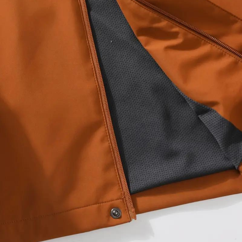 NIKOLAI - Chaqueta impermeable con capucha desmontable