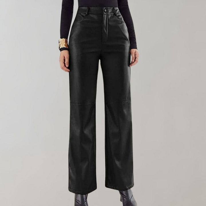Jaska - Pantalon en cuir parfaitement ajusté