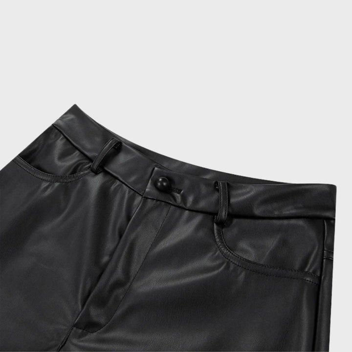 Jaska - Pantalon en cuir parfaitement ajusté