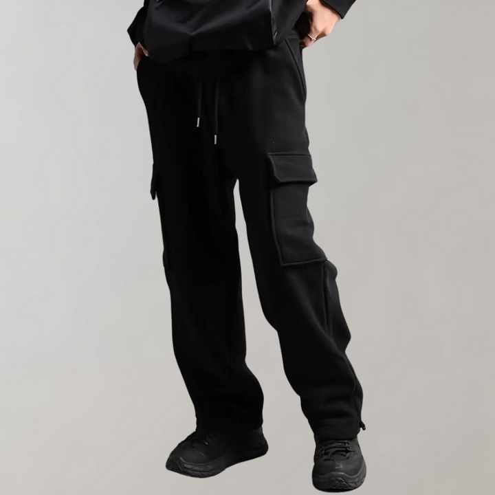Birk - Pantalon cargo élégant pour hommes avec poches pratiques
