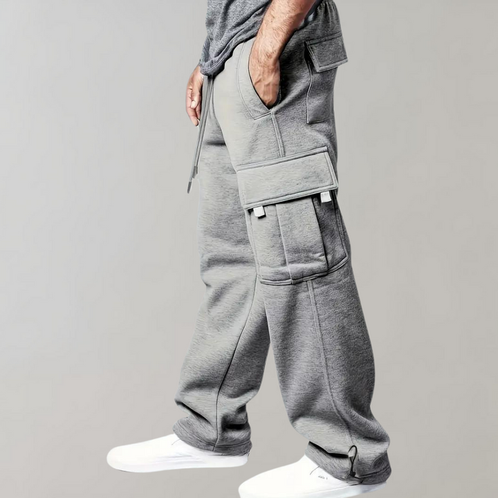 Birk - Pantalon cargo élégant pour hommes avec poches pratiques