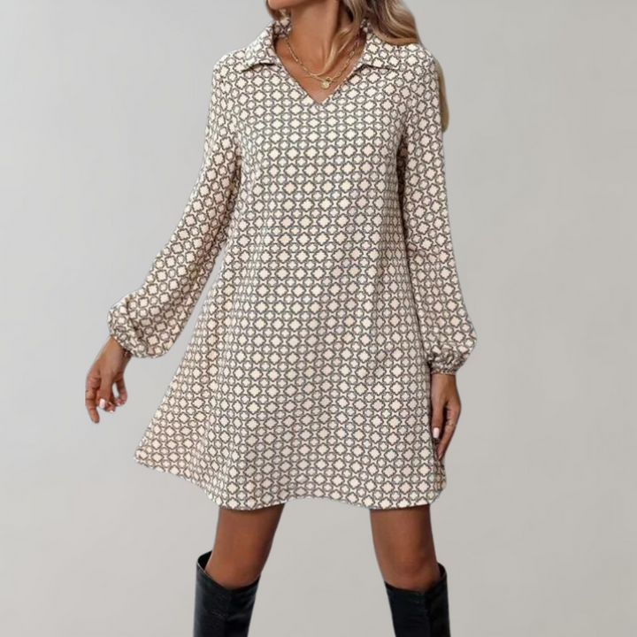 Eira - Robe élégante à manches longues pour femme