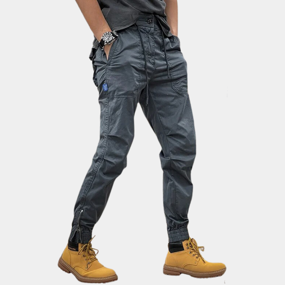 Elegantní cargo kalhoty pro muže od Delano