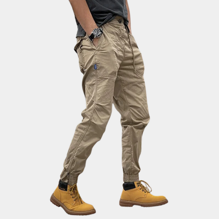 Elegantní cargo kalhoty pro muže od Delano