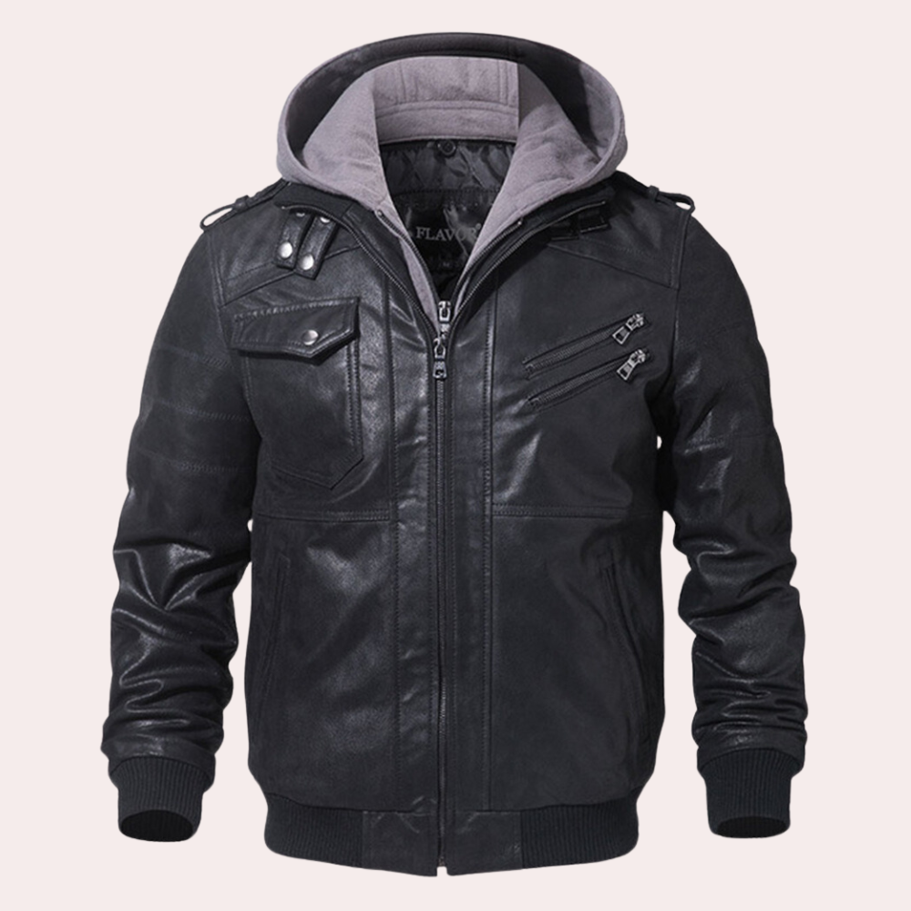 Benjamin - Chaqueta con capucha elegante para hombre