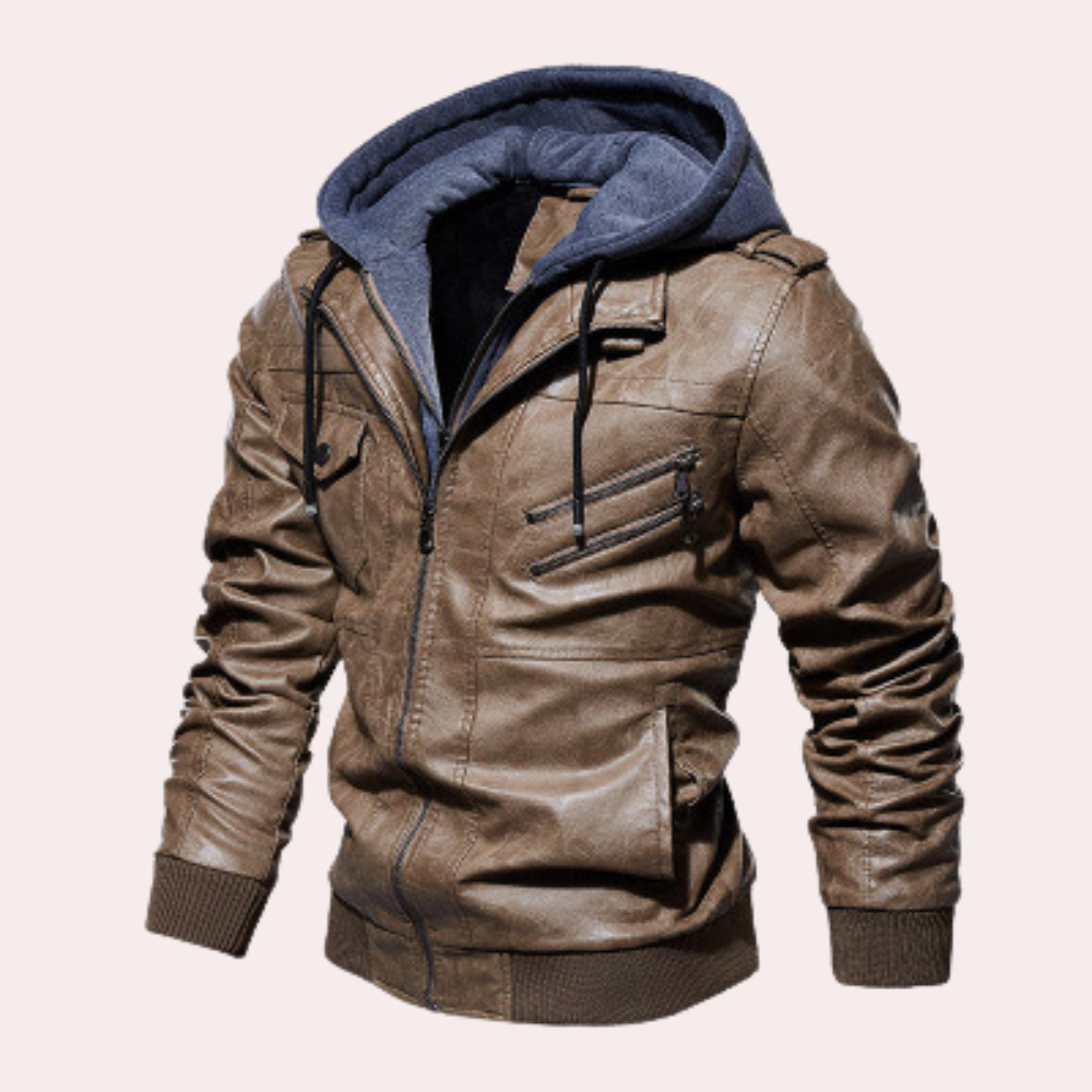 Benjamin - Chaqueta con capucha elegante para hombre