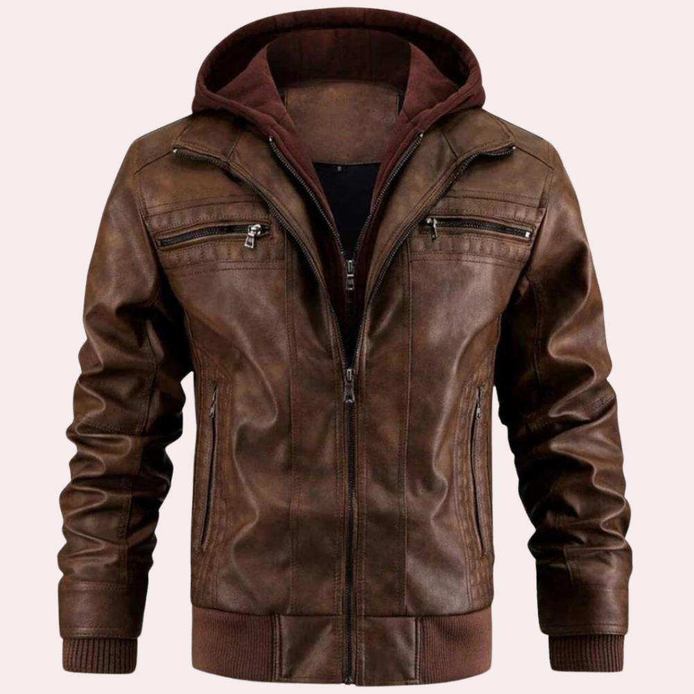 Yannick - Giacca elegante da uomo con cappuccio pratico