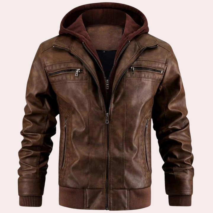 Yannick - Giacca elegante da uomo con cappuccio pratico