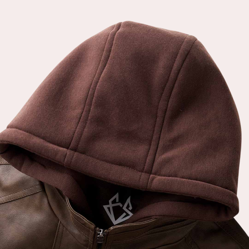 Yannick - Giacca elegante da uomo con cappuccio pratico